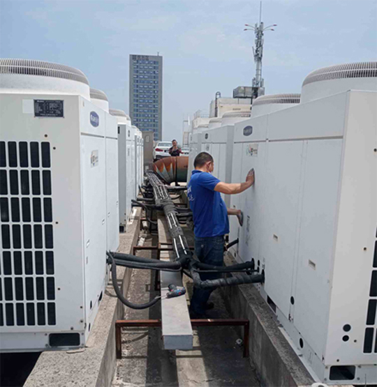 林甸中央空调制热和不制冷系统维修方法